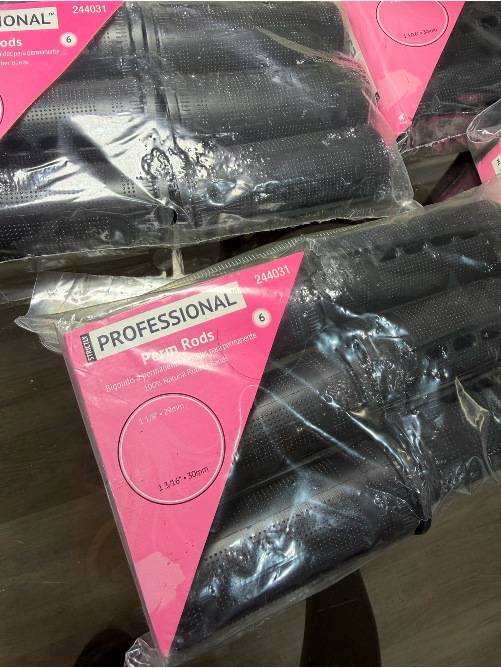 Professional Perm Rods - Black